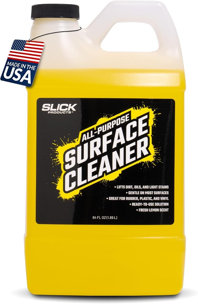 Slick Products All-Purpose Surface Cleaner – Vehicle Interior & Exterior Spray by SlickProducts