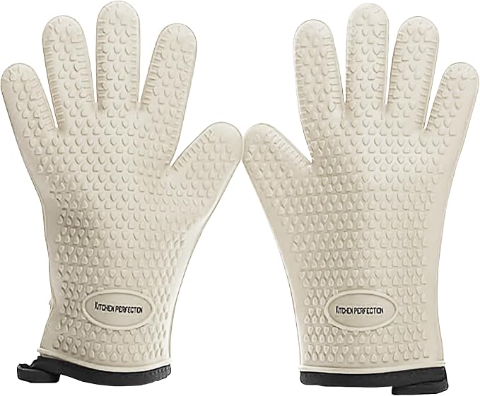 KITCHEN PERFECTION Silicone Smoker Oven Gloves by Kitchenperfection