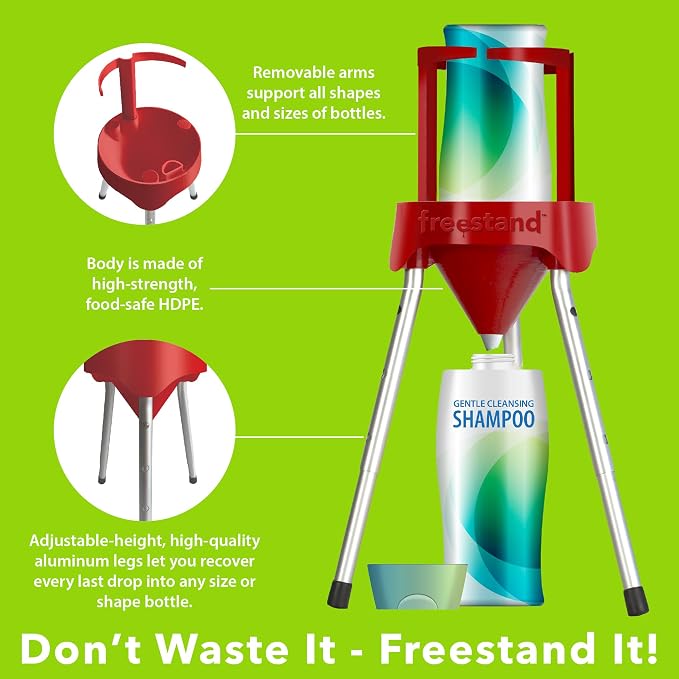 Freestand™ Bottle Emptying Kit – No More Wasted Product – Get Every Last Drop - Image 3