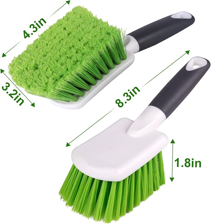 ITTAHO 2 Pack Car Wash Brush, Tire Brush - Image 4