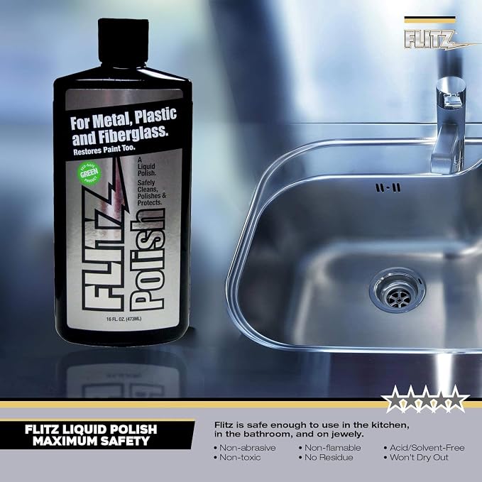 Flitz Multi Purpose Metal Polish Liquid - Image 4