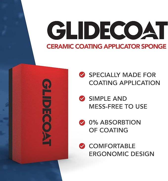 Glidecoat Ceramic Coating Applicator Sponges 6 Pack- Applicator Pads Detailing - Image 2