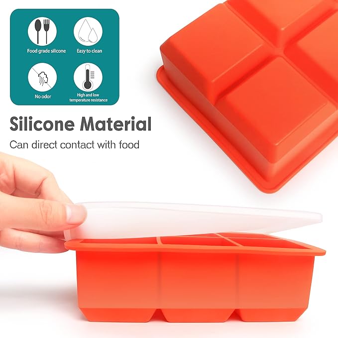Silicone Ice Cube Trays 3 Pack - Image 7