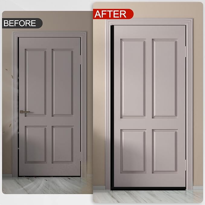 MYFAMIREA Door Weather Stripping 2IN x 20FT Door Draft Stopper Seal Tape - Image 6