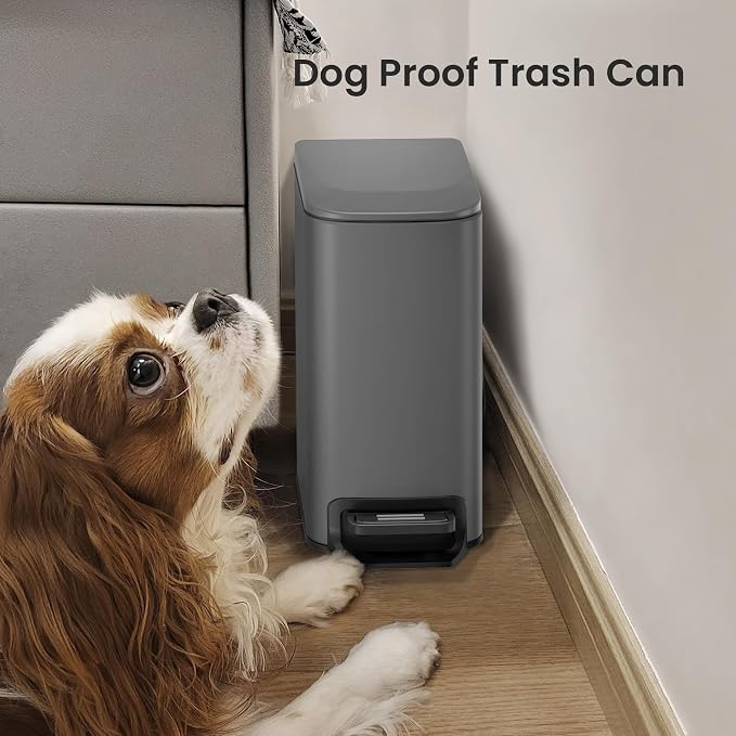 Cesun Small Bathroom Trash Can - Image 7