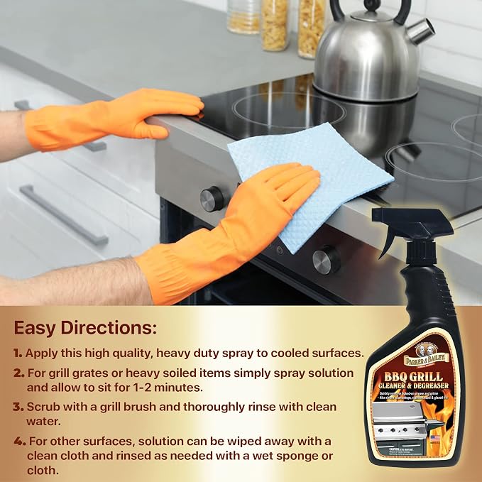 Parker & Bailey Grill Cleaner and Degreaser - Image 4