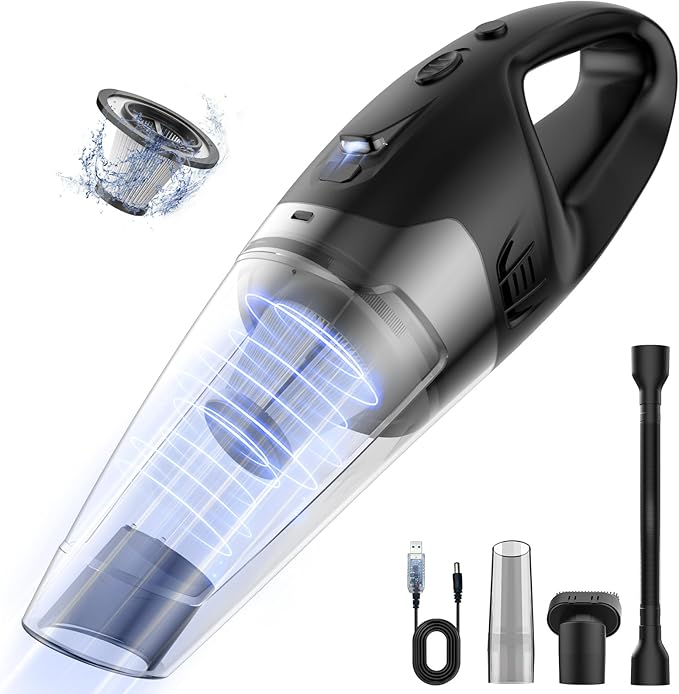 Handheld Vacuum Cordless Rechargeable by BSRCO