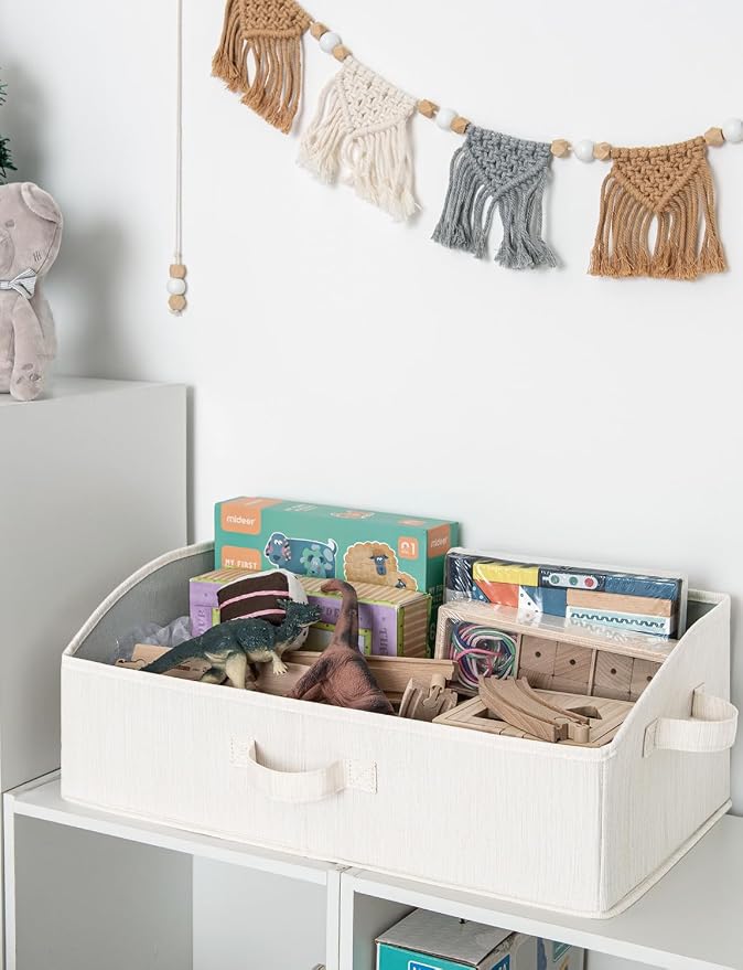 StorageWorks Closet Storage Bins, Trapezoid Organizer Box - Image 3