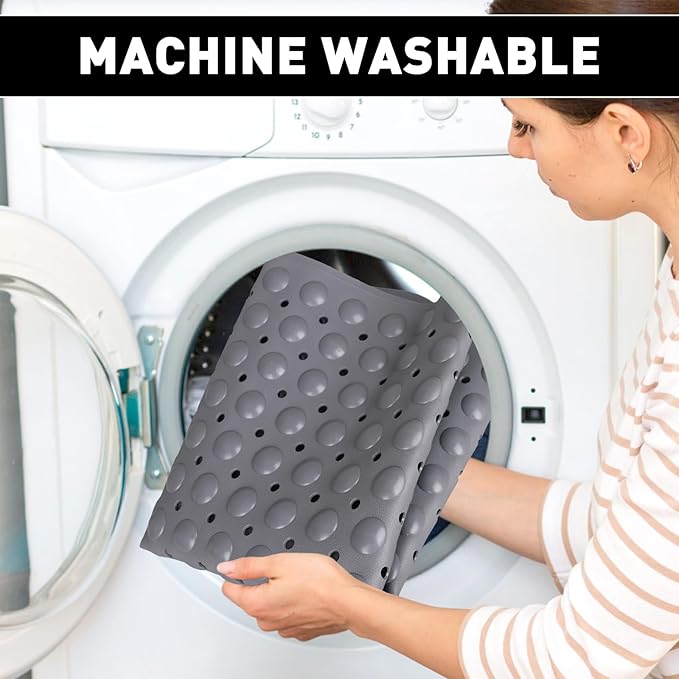 Shower Mat Non Slip: 47.2 x 31.5 Inch Extra Large TPE Shower Mats - Image 6