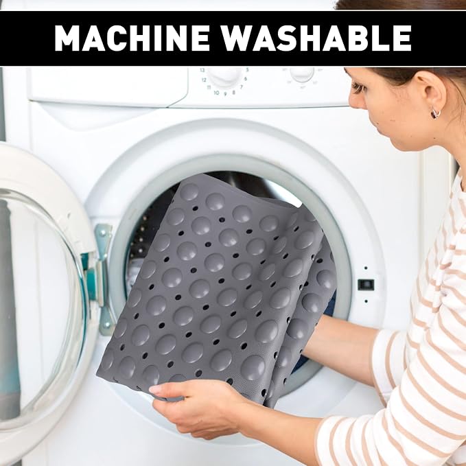 Shower Mat Non Slip: 35.4 x 23.6 Inch Extra Large TPE Shower Mats - Image 6