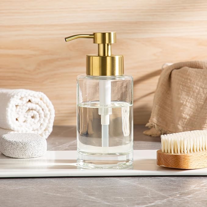Enra Thick Glass Soap Dispenser - Image 6