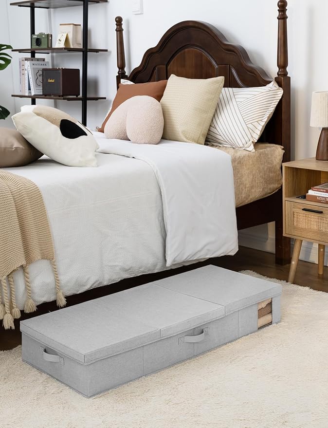 StorageWorks 2-Pack Jumbo Under Bed Storage Bins - Image 7