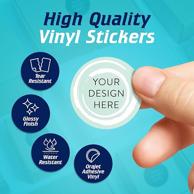 100 Custom Vinyl Stickers - Image 3