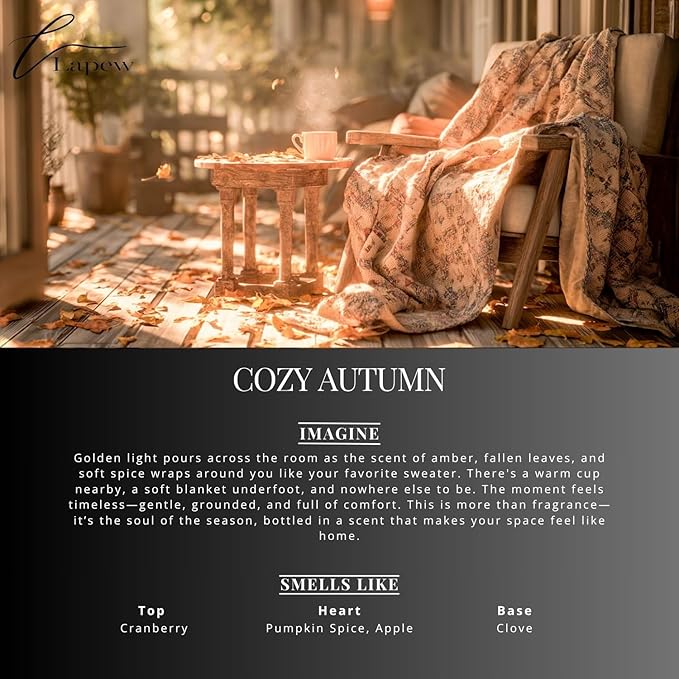Cozy Autumn Carpet Freshener Powder: Powerful Odor Eliminator - Image 3