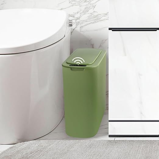 Automatic Motion Sensor Bathroom Trash Can by TIPGO