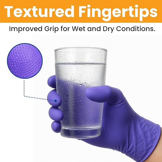 SafeWay Nitrile Disposable Gloves — Multi-Purpose Powder-Free, Medical Use - Image 4