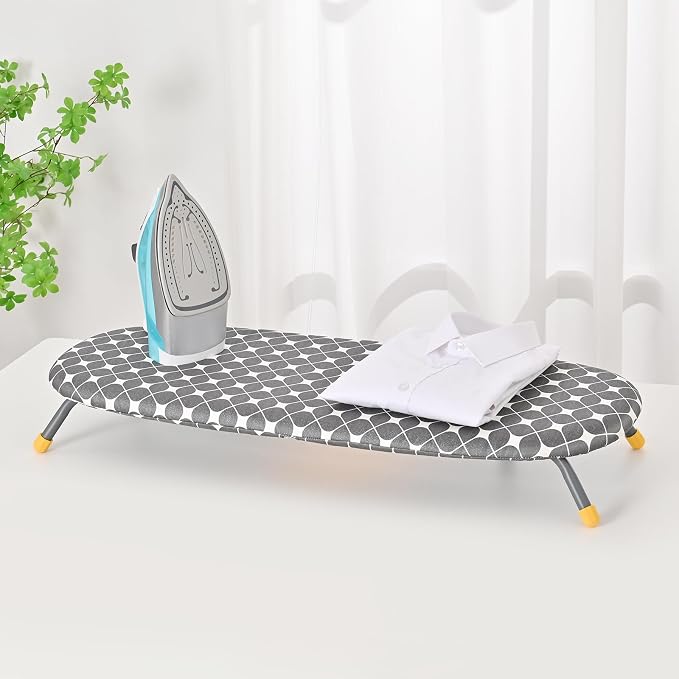 APEXCHASER Foldable Ironing Board, Tabletop Small Board - Image 7