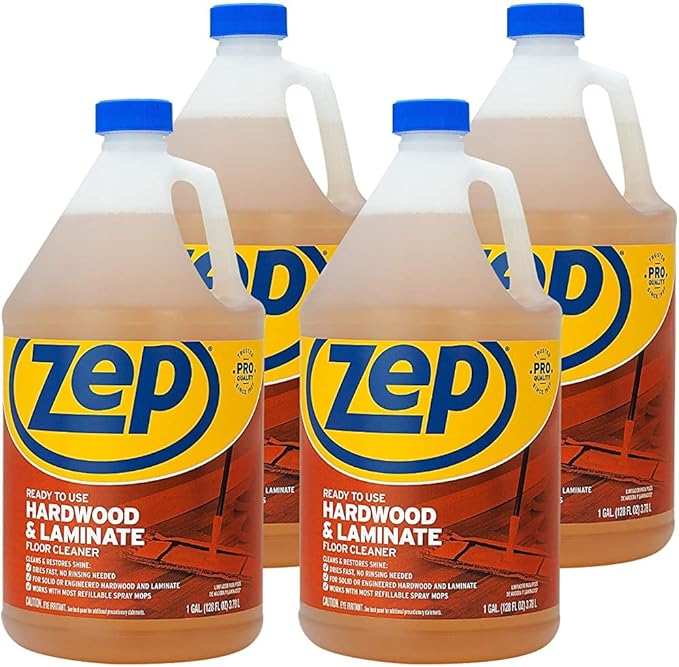 Zep Hardwood & Laminate Floor Cleaner, 128 fl oz - Image 7