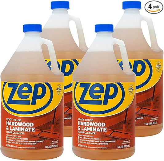 Zep Hardwood & Laminate Floor Cleaner, 128 fl oz by Zep