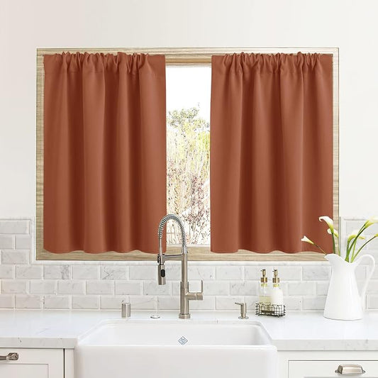RYB HOME RV Camper Door Window Curtains -Blackout Privacy Curtains & Drapes by RYBHOME