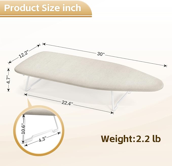 Small Ironing Board Tabletop - Image 5
