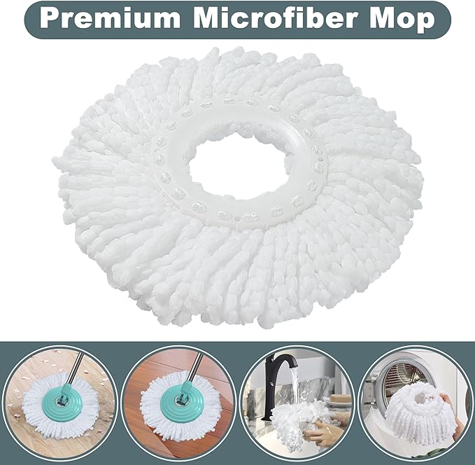 Spin Mop and Bucket System, Mop and Bucket - Image 5