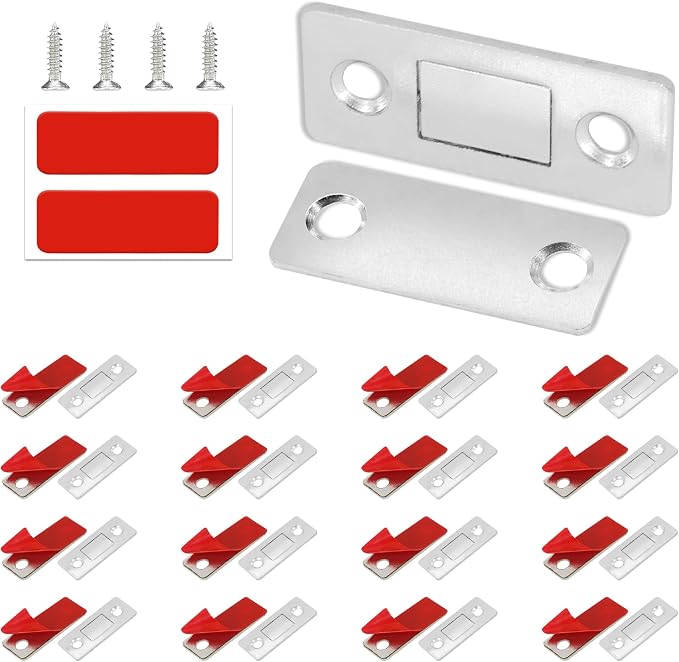 Cabinet Magnetic Catch, 20 Pack Ultra Thin Magnetic Cabinet Door Catch by Redunest
