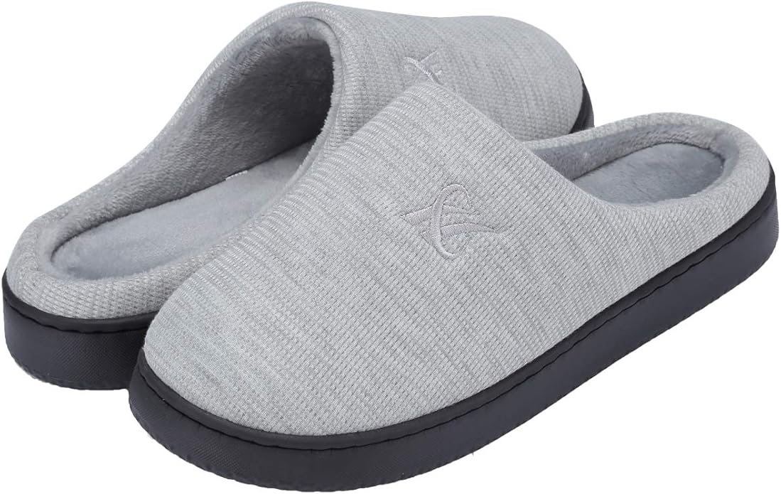 Memory Foam Slippers for Women's and Men's Casual House Shoes by landeer
