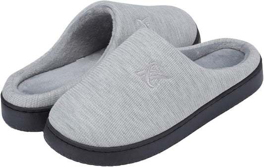 Memory Foam Slippers for Women's and Men's Casual House Shoes by landeer