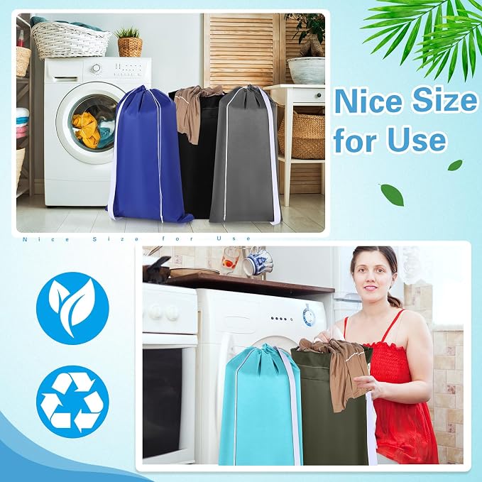 10 Pcs Nylon Extra Large Laundry Bag - Image 4