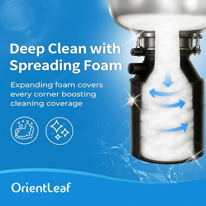 Garbage Disposal Cleaner and Deodorizer Tablets 20g 1 Year Supply Sink Cleaner - Image 3