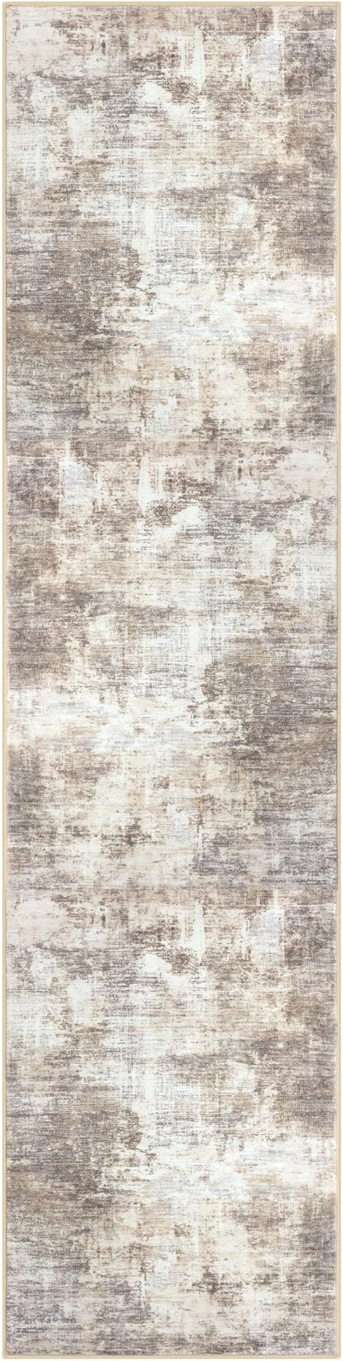 IOHOUZE Abstract Runner Rug 2x8 Ft Washable Runners - Image 9