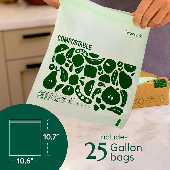 CLEANOMIC Compostable* Food Storage Bag Bundle - Image 3
