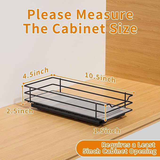 RCHYFEED Pull Out Spice Rack Organizer - Image 5