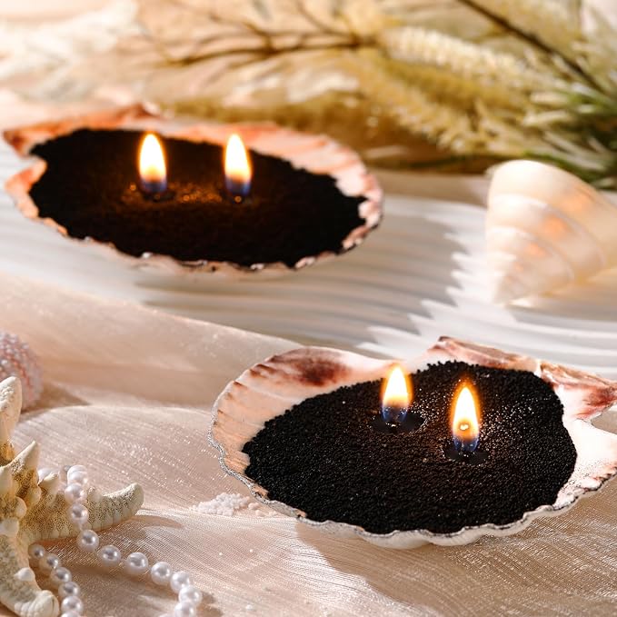 MTLEE Candle Sand 3.3 lb DIY Pearled Candle Making Kit Included 20 Pcs Wicks - Image 2