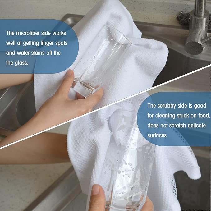 SINLAND Wholesale Microfiber Dish Cloth Best Kitchen Cloths Cleaning Cloths - Image 6