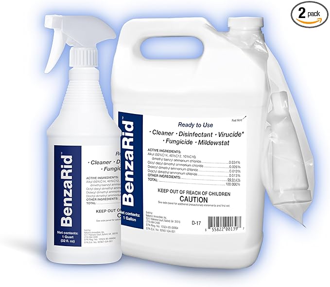 Pro Mold Killer Fungicide Disinfectant including Aspergillus Niger H5N1 Pack | by BenzaRid
