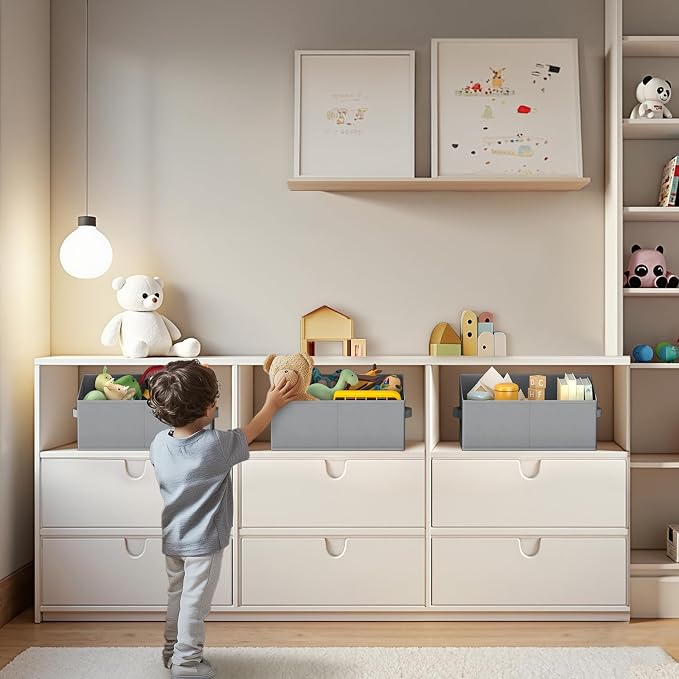 DIMJ Large Closet Storage Bins 8 Pack - Image 3
