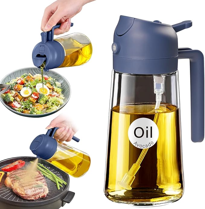 YARRAMATE 16oz/470ml Glass Olive Oil Sprayer by YARRAMATE