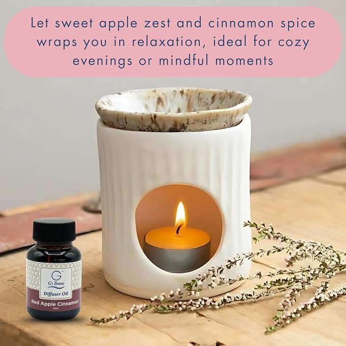 G's Breeze Red Apple Cinnamon Diffuser Oil Refill - Image 4