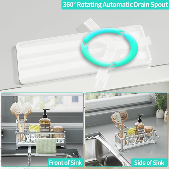 HapiRm Sponge Holder for Kitchen Sink - Image 2