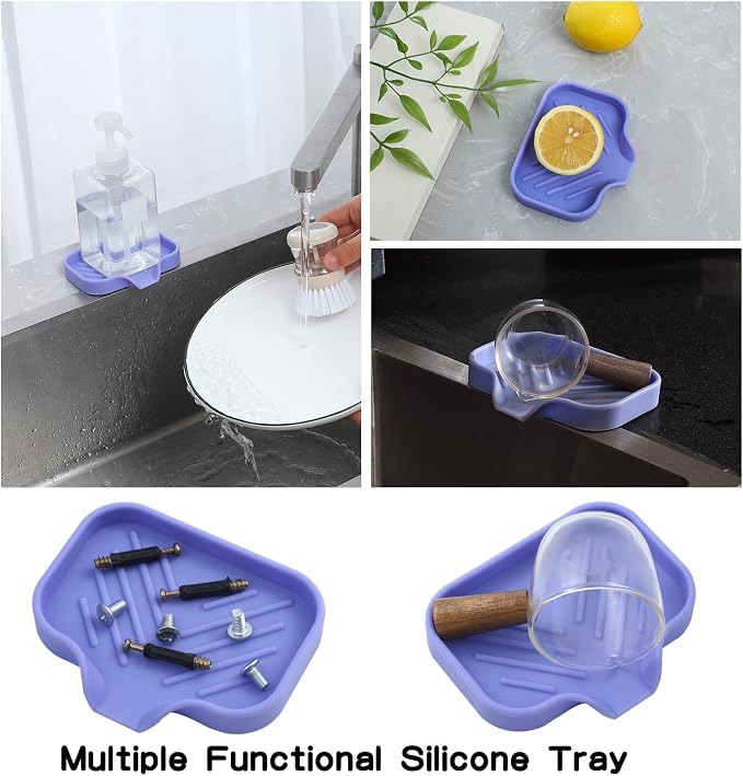 Silicone Bathroom Soap Dishes - Image 5