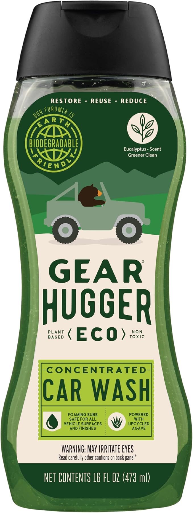 Gear Hugger Car Wash Soap – Eco-Friendly Car Cleaner, Biodegradable Car Wash by GearHugger
