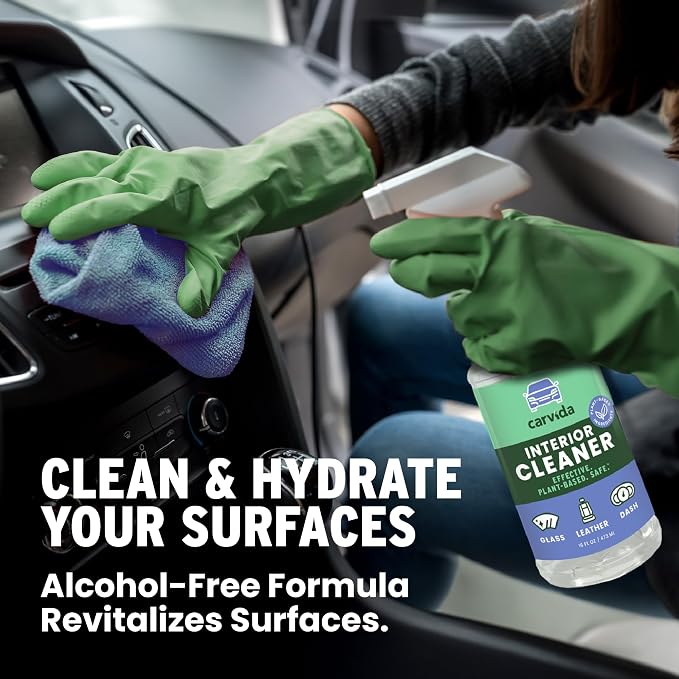 Interior Cleaner, All-Purpose Car Cleaning Spray, Natural Grapefruit Scent - Image 5