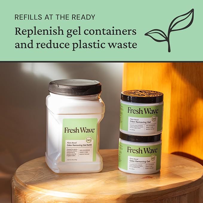 Fresh Wave Original Scent Odor Removing Gel Refill, 63 oz. | Safer Odor - Image 5