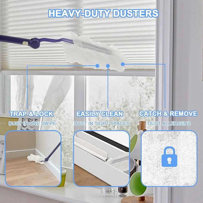 JMIATRY 100PCS Disposable Duster Refills - Image 4