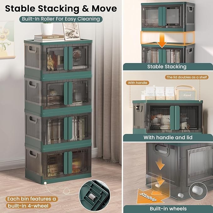 8.4Gal Collapsible Storage Bins - Image 4