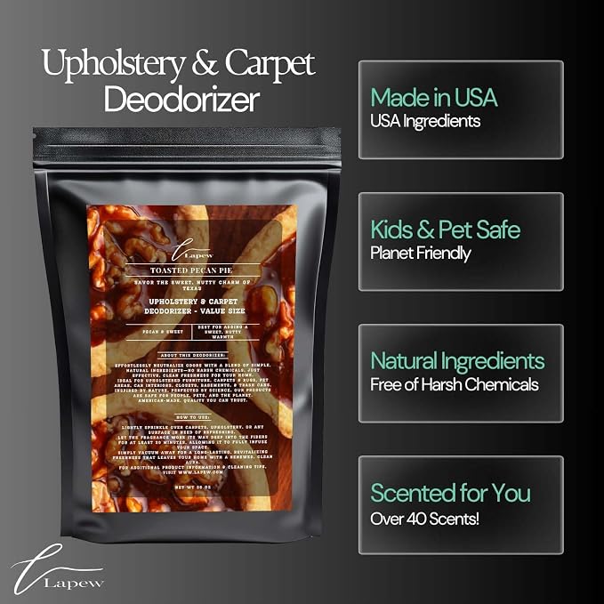 Toasted Pecan Pie Carpet Freshener Powder Refill 36 oz | Powerful Odor - Image 5