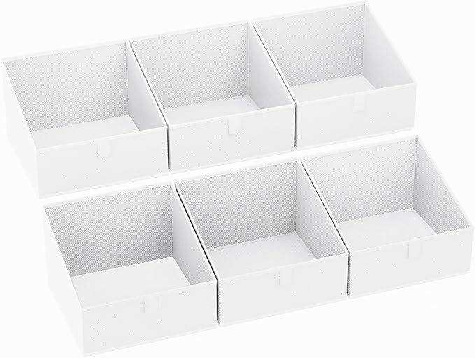 DIMJ Closet Storage Bins 6 Pack by DiMJ