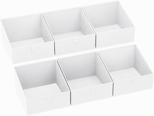 DIMJ Closet Storage Bins 6 Pack by DiMJ